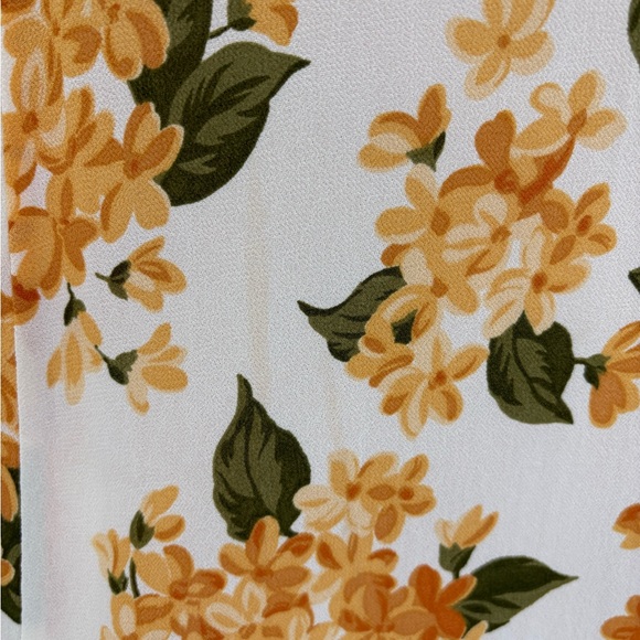 Reformation Nadira Fara Floral Midi Dress 10/M Coquette - Picture 8 of 11